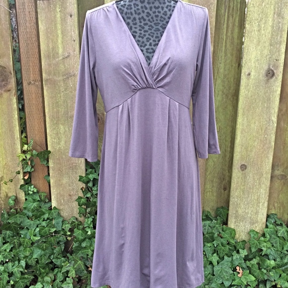 mauve purple dress